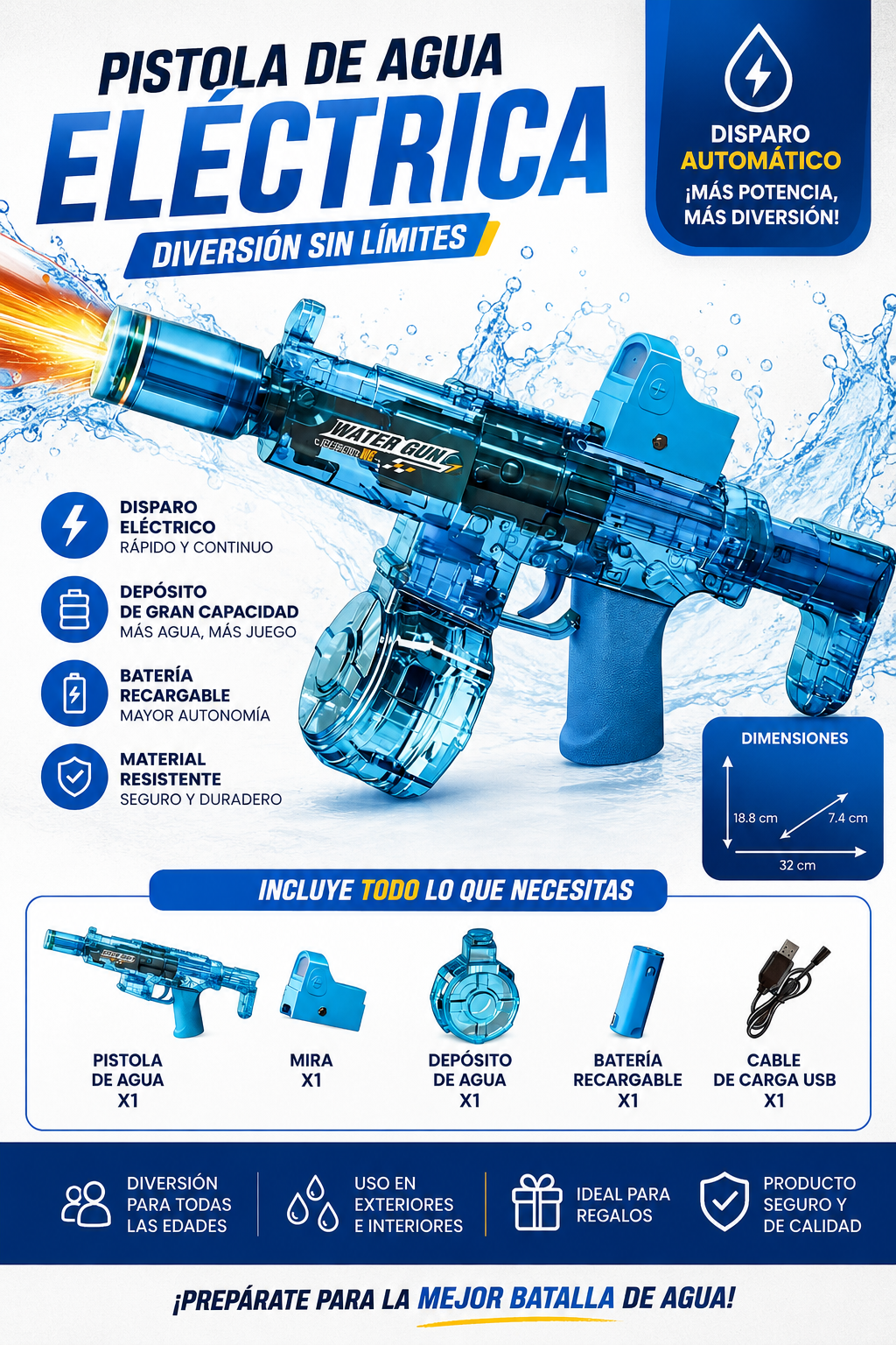 RIFLES DE AGUA
