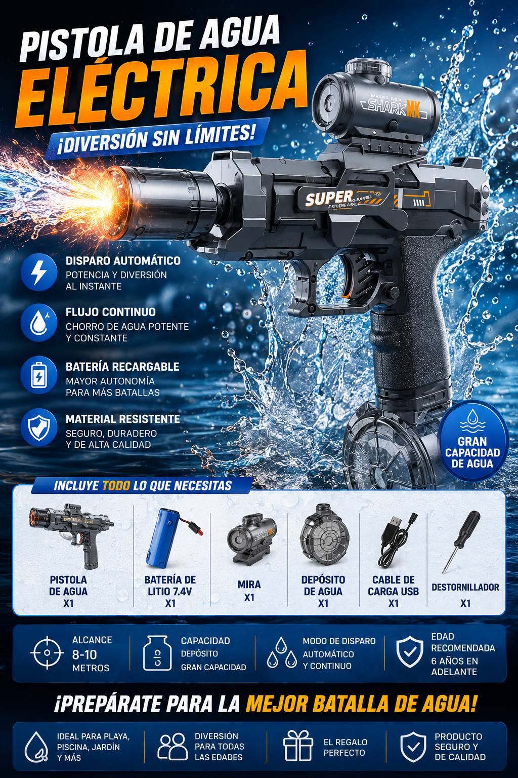 RIFLES DE AGUA