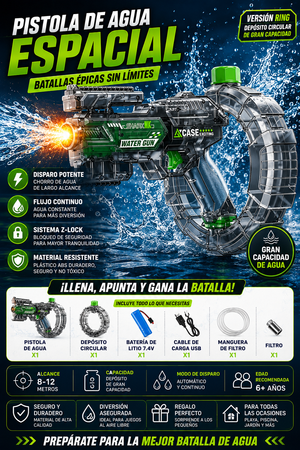 RIFLES DE AGUA